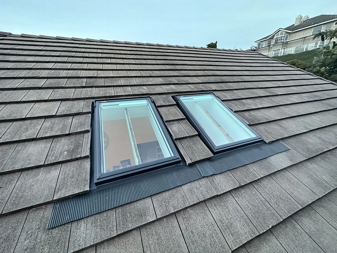 Fixed Skylight. Via Agulia, San Clemente